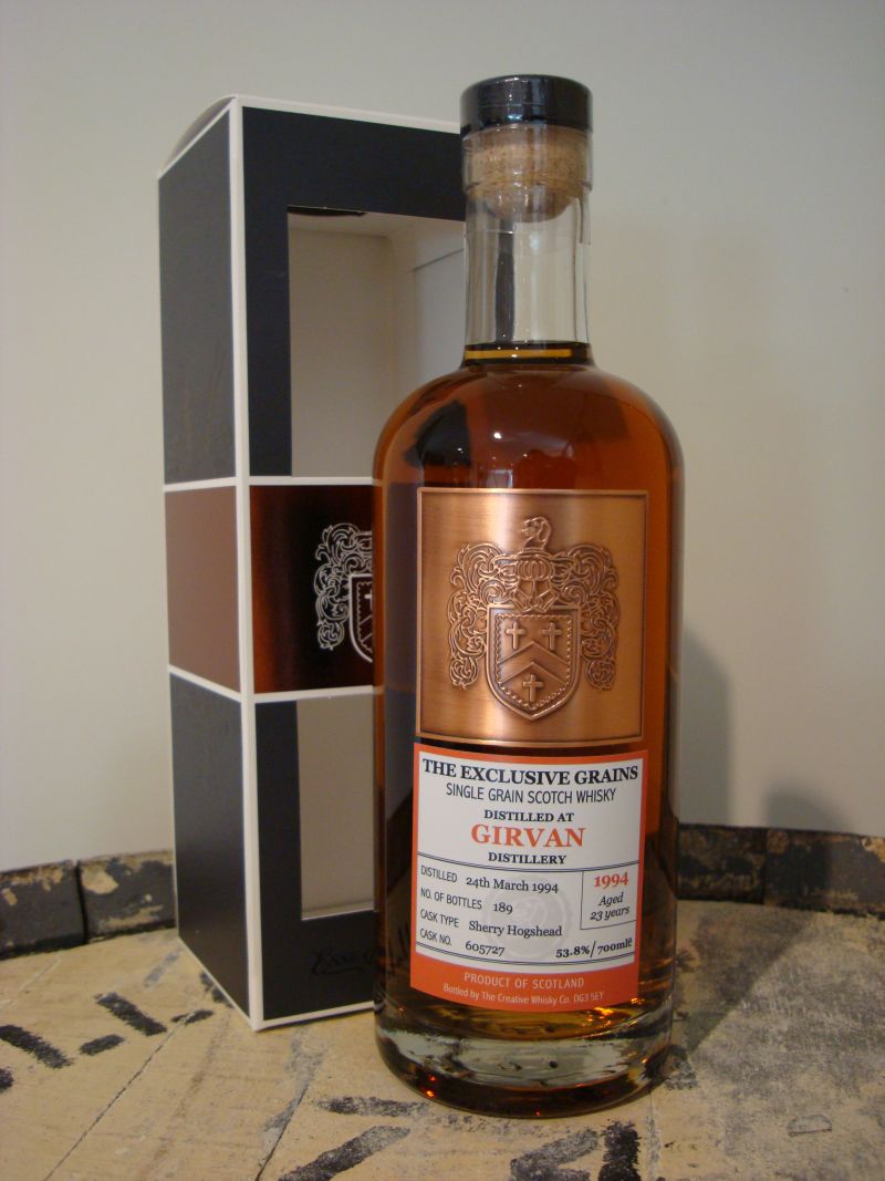 Exclusive Malts Girvan 1994 23 y.o. 53,8 exsherry hogshead Whisky